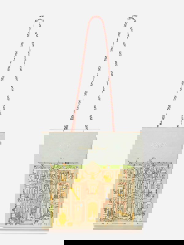 Atelier Choux Baby Rocking Horse Swaddle in White (100cm)