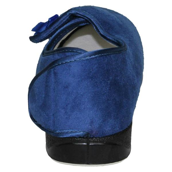 Padders Ladies Padders Hook And Loop Comfort Slippers Penny