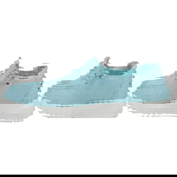 HEYDUDE Wendy Canvas Shoes - Turquoise