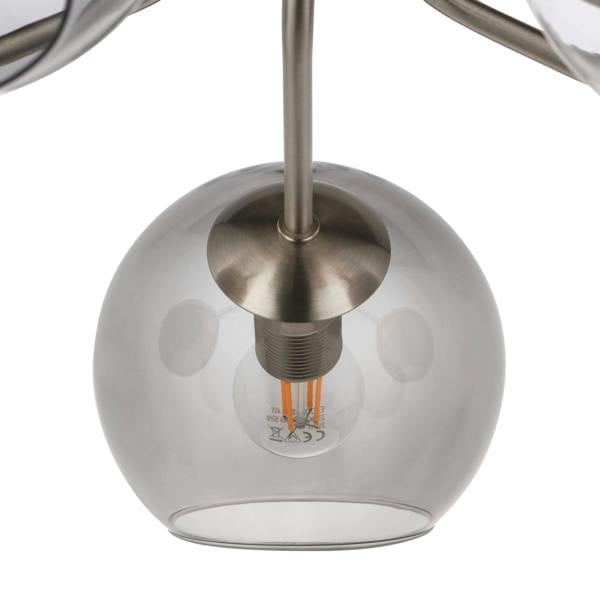 Pagazzi Lighting Branco 5 Light Semi-Flush Ceiling Light