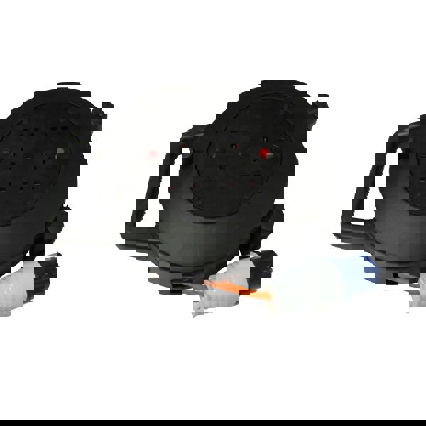 Camping Electric Extension Reel 15M (4 Way Electric Hook Up Lead Caravan Campsite)