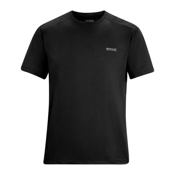 Regatta Mens Virda T-Shirt - Ash/Black - 