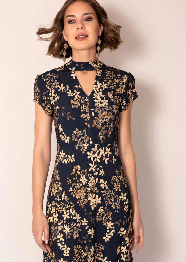 Alie Street London Saffie Dress (Golden Blossom)