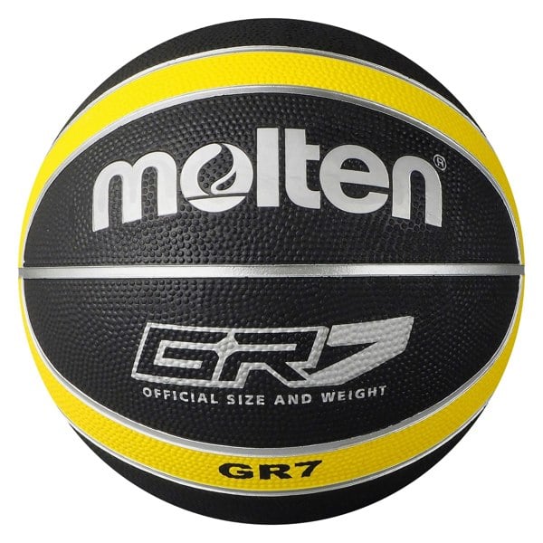 Molten BGR Basketball - Black/Yellow
