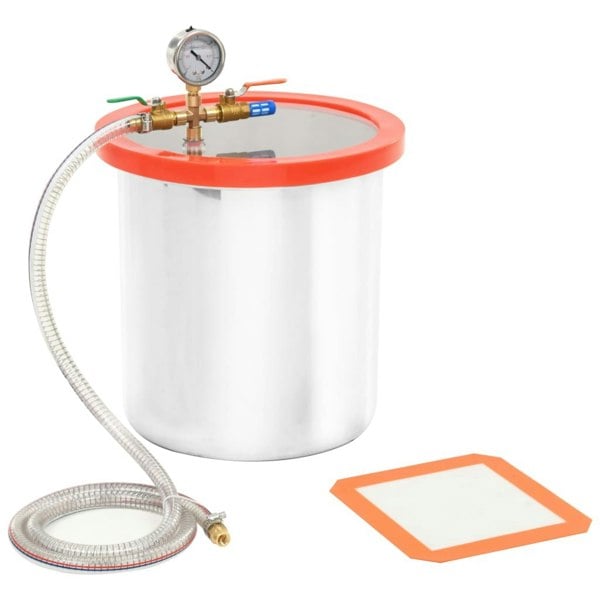 Berkfield Vacuum Chamber Stainless Steel 18.9 L
