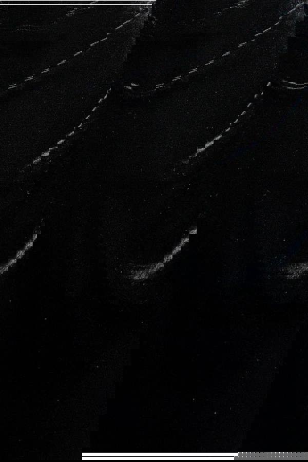 Off The Shoulder Deep Plunge Velvet Maxi Dress - Black DR4692