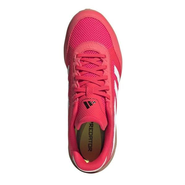 Adidas Mens Predator League Indoor Football Shoes - Lucid Red - 