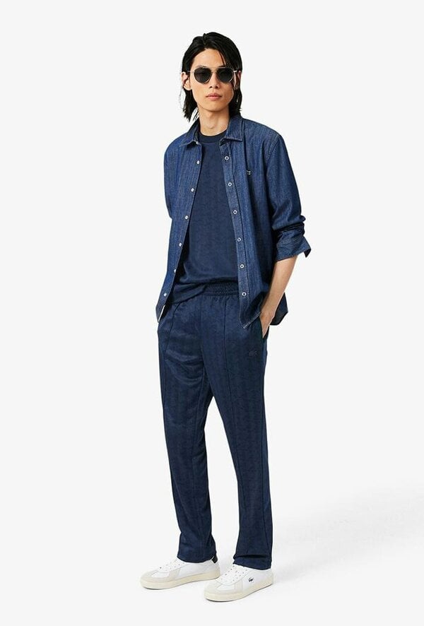 Lacoste Monogram Jacquard Sweatpants