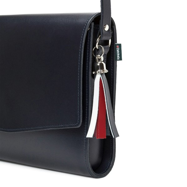 Zatchels Leather Shoulder Bag - British Edit