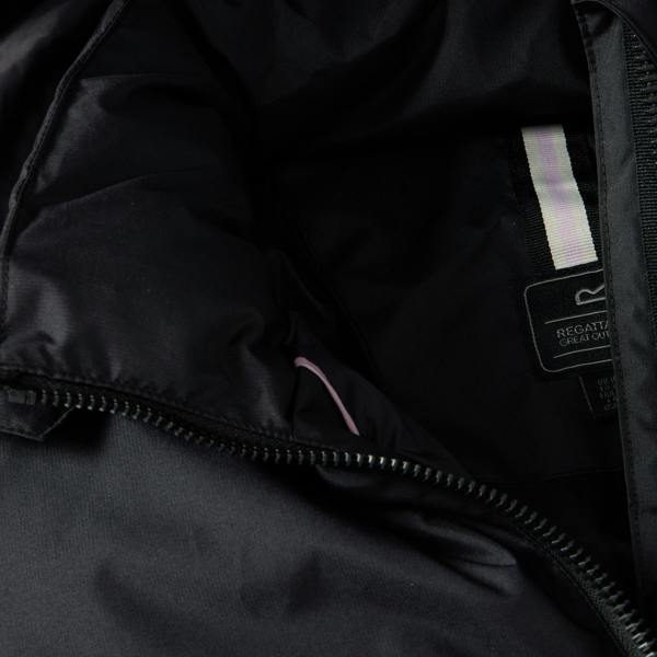 Regatta Womens/Ladies Merida Long Length Padded Jacket - Black