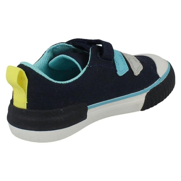 Clarks Boys Clarks Casual Canvas Shoes Foxing Tail K