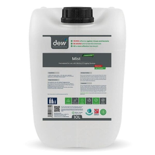 Dew Mist (For Misting & Fogging Machines) Refill - 10L