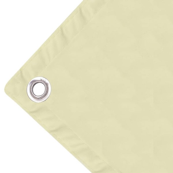 Berkfield Balcony Screen Oxford Fabric 90x600 cm Cream