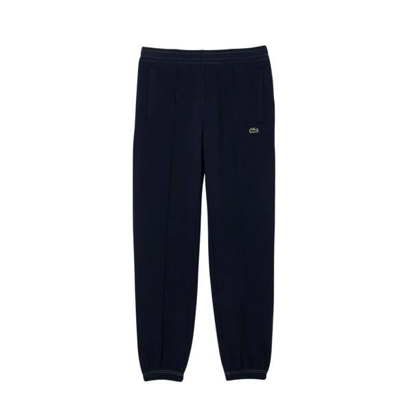 Lacoste Mens Pique Regular Jogging Bottoms - Navy - 