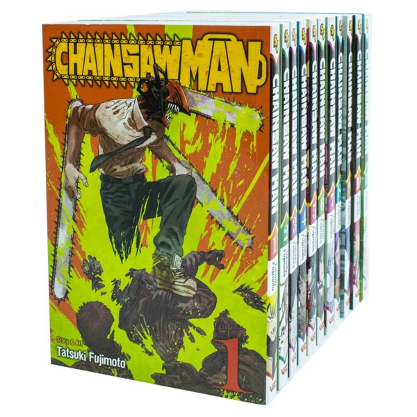 VIZ Media Chainsaw Man Box Set: Includes Volumes 1-11 by Tatsuki Fujimoto