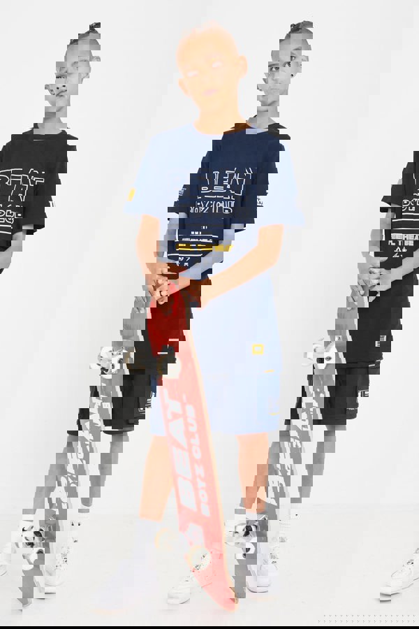 Beat Boyz Club Bionic Combat Shorts - Navy