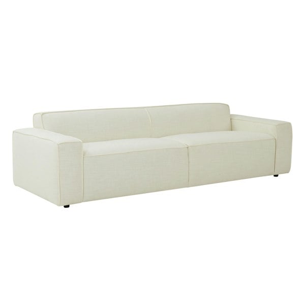 Furniture Edit Olafur Cream Linen Sofa