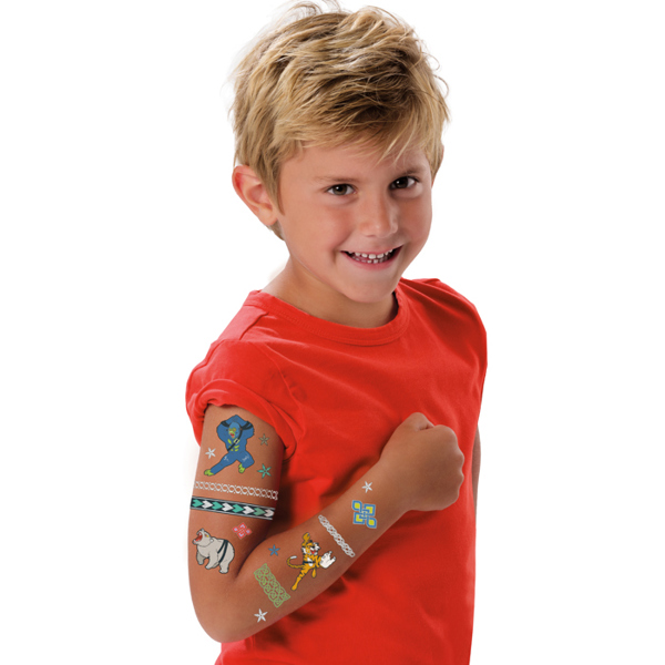 SES Creative Tattoos for children - Animal fighters
