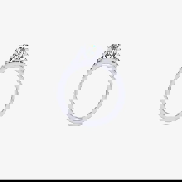 T. H. Baker Platinum 0.30ct Brilliant-Cut Diamond Half-Eternity Ring (M) HET3719A