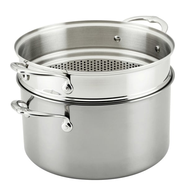 Hestan Stainless Steel Pasta Insert - Fits 26cm/7.6L Stockpots