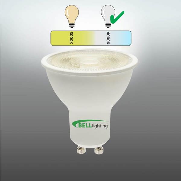 BELL Lighting GU10 LED Spotlight 4.4W Energy Saving Light Bulbs
