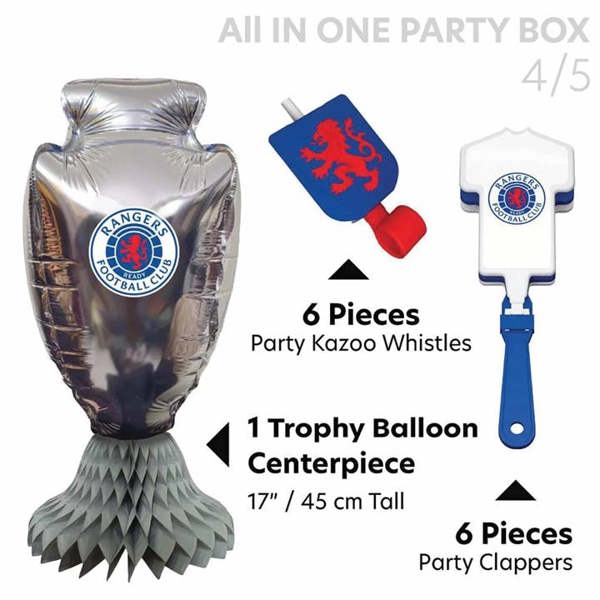 Rangers FC All in One Party Box Set, Kitchen Accessories, Sports, Gift