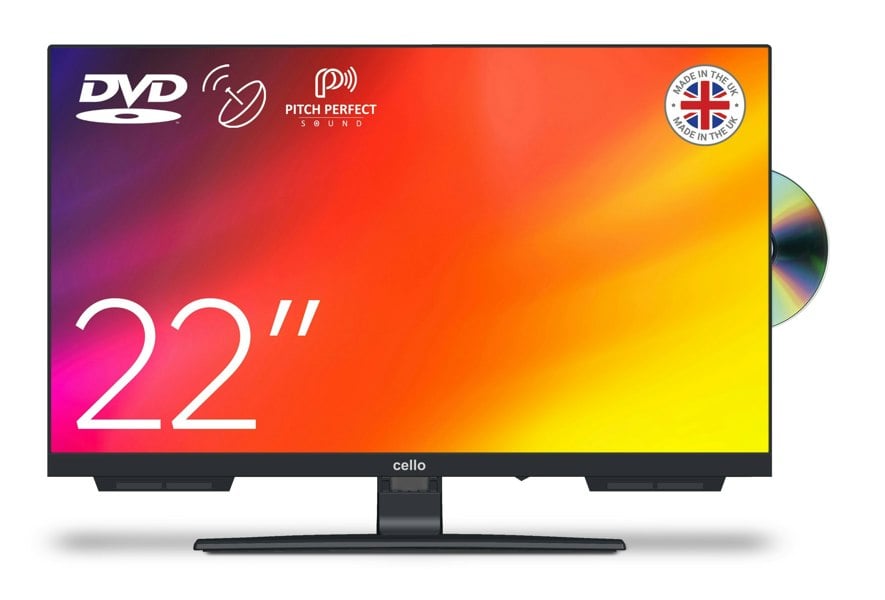 Cello C2224F Traveller 12-Volt Full HD Television with DVD