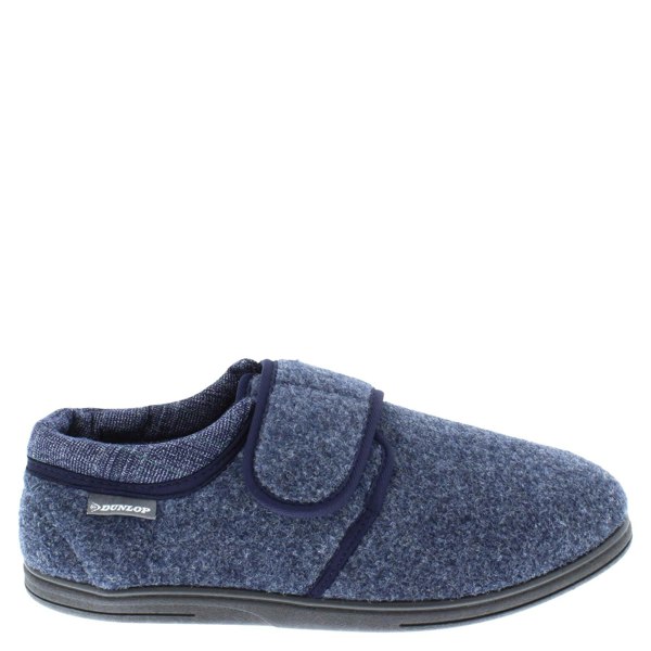 Dunlop Atticus Memory Foam Hook and Loop Men's Slippers