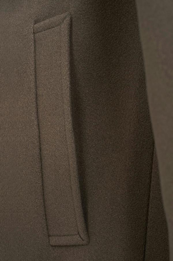 Harry Brown London Harold Plain Faux Wool Overcoat