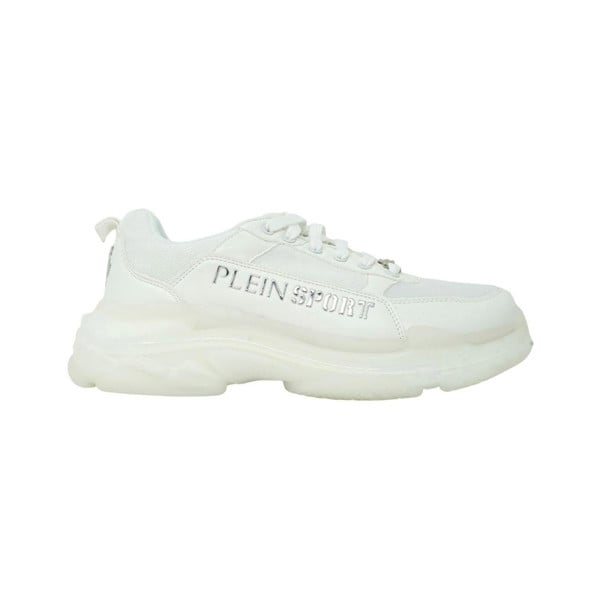 Plein Sport Logo Men's Sneakers - White