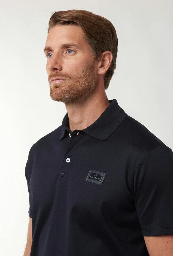 Paul & Shark Logo-Plaque Polo Shirt