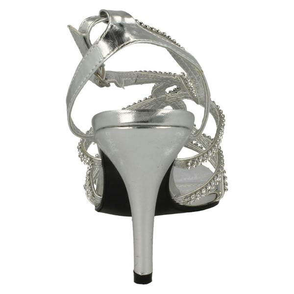 Anne Michelle Ladies Anne Michelle Diamante Sandals