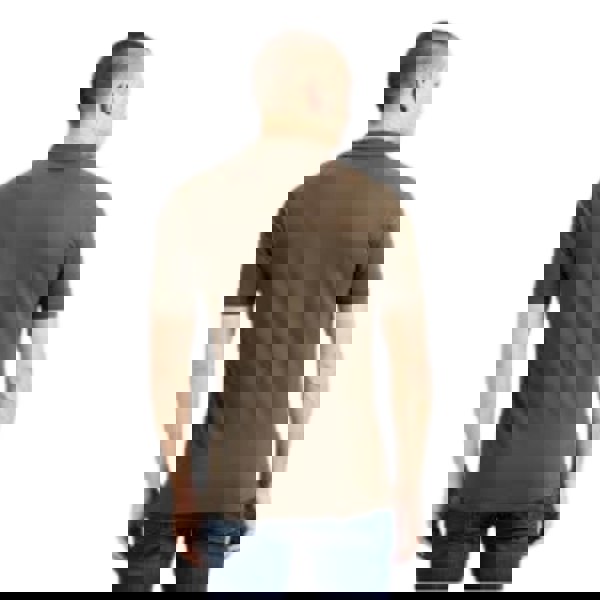 Lyle & Scott Tonal Eagle Form Green Polo Shirt M