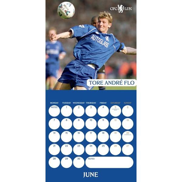 Chelsea FC Legends Calendar 2027, Wall Calendars, Month To View, Sports, Gift