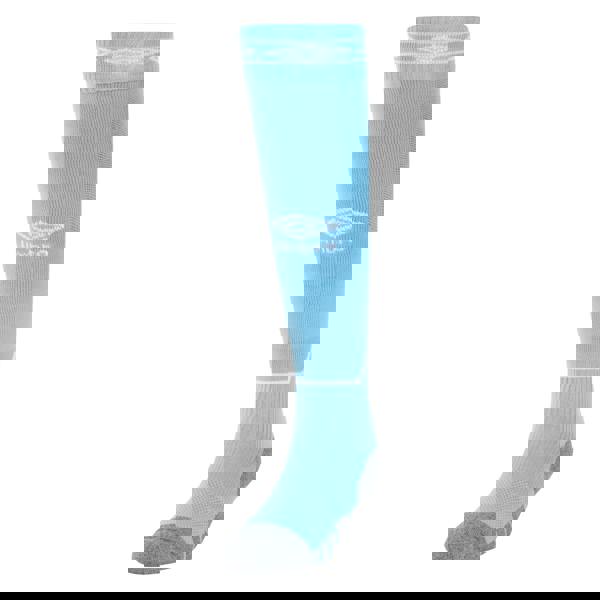 Umbro Childrens/Kids Diamond Football Socks - Sky Blue/White - 