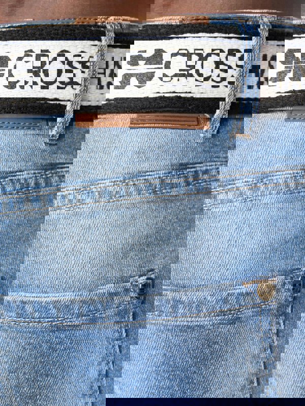 Crosshatch Barbeck Slim Fit Denim Jeans Light Wash