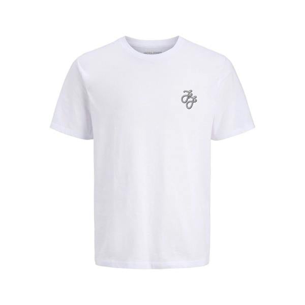 Jack And Jones Mens Corp Cotton T-Shirt (Pack of 5) - Navy/White/Black/Grey/Khaki Green - 