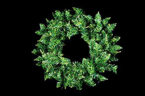 55cm Green Imperial Pine Artificial Christmas Wreath for Door, Fireplace, Stairs and Walls image 5