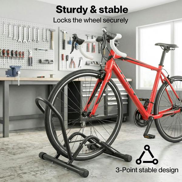MONVELO Bike Rack Bicycle Stand for Storage Adjustable Bike Floor Parking Rack