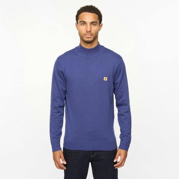Gabicci V55GK10 Mens Duke Long Sleeve Plain Knitted Turtle Neck Gabicci Vintage - ATLANTIC