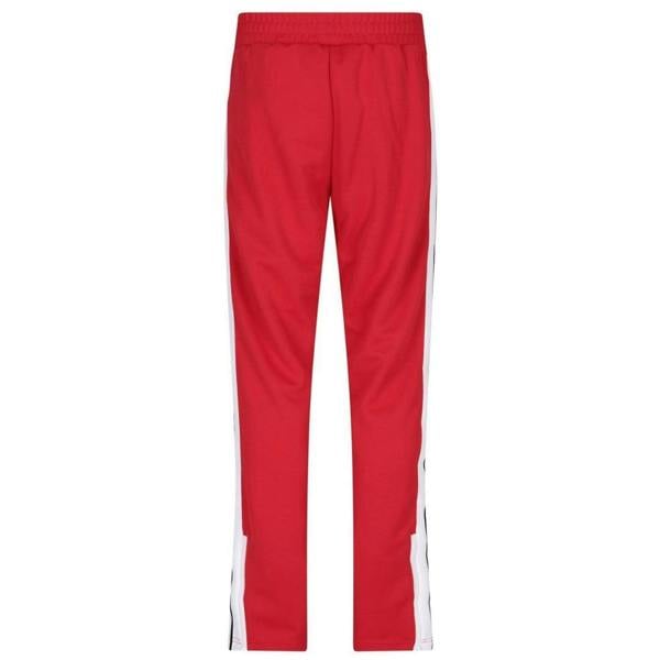Palm Angels Mens Classic Striped Tracksuit Bottoms - Classic Red - 