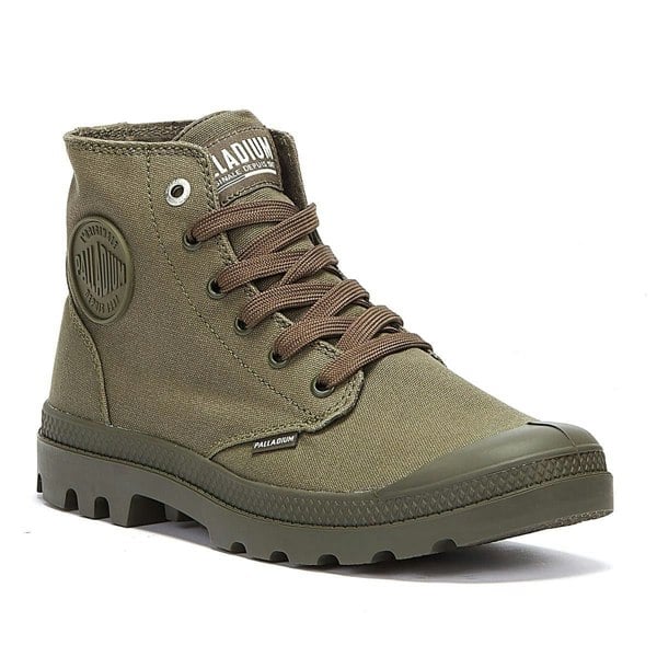 Palladium - 73089-325 MENS PAMPA HI MONO CHROME OLIVE NIGHT