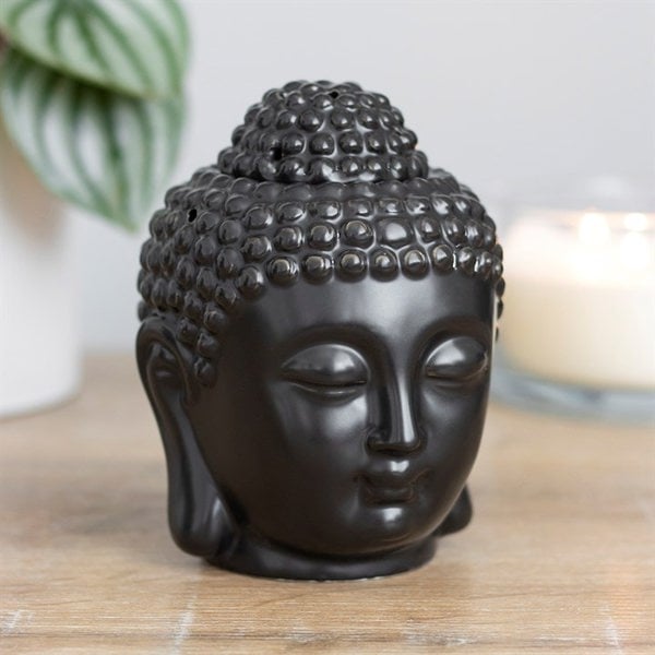 Serano Black Buddha Head Oil Burner