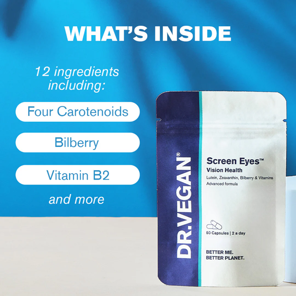 Dr. Vegan Screen Eyes Vision Health 60 caps