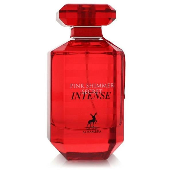 Maison Alhambra Maison Alhambra Pink Shimmer Secret Intense by Maison Alhambra Eau De Parfum Spray (Unboxed) 3.4 oz for Women 100 ml