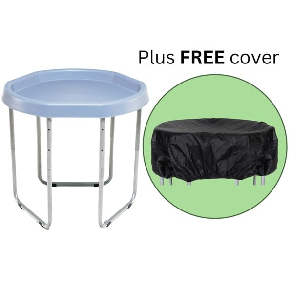 Kub Hexacle 73cm Tuff Tray, Stand & Cover - BUNDLE PACK - 6 Colour Options