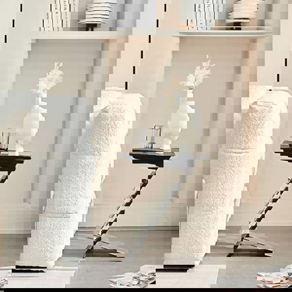 Adrian Side Table With Magazine Rack, Solid Wood-Weilai Concept-Weilai Concept