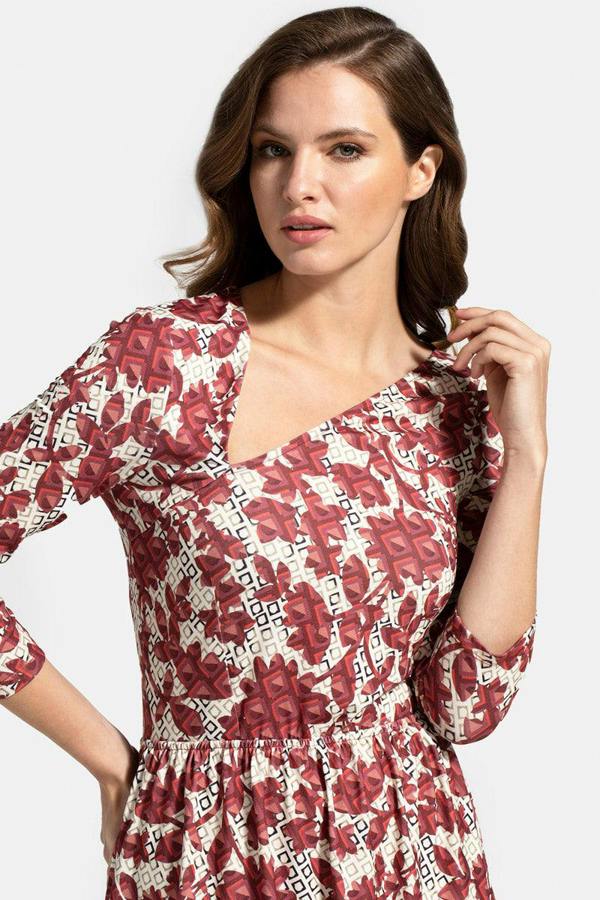 HotSquash Asymmetric Neckline Midi Dress