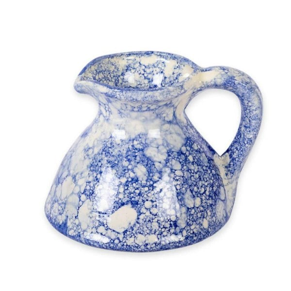 Burbujas - Flat Based Blue Jug