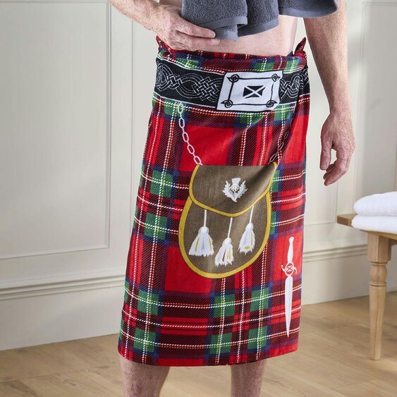Scotts of Stow Tartan Kilt Towel